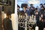 הרה"ק רבי יעקב מאיר שעכטער שליט"א ביים מעמד הדלקת הנרות יום ב' דחנוכה