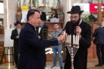 די חנוכה ליכטיגקייט אין מאסקעווע איז 'מוסיף והולך'