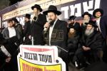 פולע גאלעריע און ווידיאוס: עצרת מחאה קעגן גזירת הגיוס אין ירושלים במעמד רבבות אלפי ישראל 