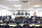 הגה"צ אב"ד סאטמאר ירושלים שליט"א ביי מעמד חנוכת המקוה "טהרת מרדכי" בקרית הישיבה גדולה בקוממיות