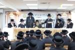 הגה"צ אב"ד סאטמאר ירושלים שליט"א ביי מעמד חנוכת המקוה "טהרת מרדכי" בקרית הישיבה גדולה בקוממיות