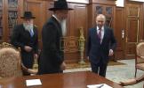 הרב בעאל לאזאר באזוכט פרעזידענט פוטין