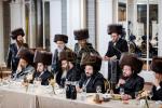 מסיבת השותפים בשילוב שמחת השבע ברכות לנכדי כ"ק אדמו"ר מבאבוב - 45&lrm; שליט"א 