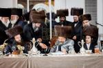 מסיבת השותפים בשילוב שמחת השבע ברכות לנכדי כ"ק אדמו"ר מבאבוב - 45&lrm; שליט"א 