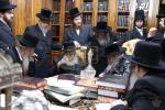 כ"ק גאב"ד מאקאווא שליט"א באזוכט ביי כ"ק אדמו"ר מסאטמאר שליט"א 