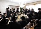  מסיבת לחיים וקנין זכות פונעם היכל התורה בבית המדרש שכונת גערי  בבית הנדיב הרה"ח ר' משה זילבערשטיין שליט"א בראשות כ"ק אדמו"ר מסאטמאר שליט"א 
