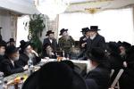  מסיבת לחיים וקנין זכות פונעם היכל התורה בבית המדרש שכונת גערי  בבית הנדיב הרה"ח ר' משה זילבערשטיין שליט"א בראשות כ"ק אדמו"ר מסאטמאר שליט"א 