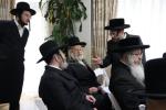  מסיבת לחיים וקנין זכות פונעם היכל התורה בבית המדרש שכונת גערי  בבית הנדיב הרה"ח ר' משה זילבערשטיין שליט"א בראשות כ"ק אדמו"ר מסאטמאר שליט"א 