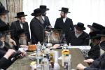  מסיבת לחיים וקנין זכות פונעם היכל התורה בבית המדרש שכונת גערי  בבית הנדיב הרה"ח ר' משה זילבערשטיין שליט"א בראשות כ"ק אדמו"ר מסאטמאר שליט"א 