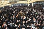 פולע גאלעריע פון די הדלקה אין בית וויזניץ בראשות כ"ק אדמו"ר מוויזניץ שליט"א 
