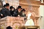 פולע גאלעריע פון די הדלקה אין בית וויזניץ בראשות כ"ק אדמו"ר מוויזניץ שליט"א 