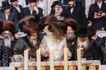 גרויסארטיגע מעמד סיום כתיבת ספר תורה פון כ"ק אדמו"ר מסאטמאר שליט"א בשילוב מיטן שלחן הטהור לרגל ל"ג בעומר 