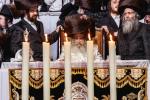גרויסארטיגע מעמד סיום כתיבת ספר תורה פון כ"ק אדמו"ר מסאטמאר שליט"א בשילוב מיטן שלחן הטהור לרגל ל"ג בעומר 