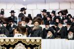 גרויסארטיגע מעמד סיום כתיבת ספר תורה פון כ"ק אדמו"ר מסאטמאר שליט"א בשילוב מיטן שלחן הטהור לרגל ל"ג בעומר 