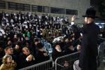 הגאון רבי שאול אלתר שליט"א ביים אנצידן די מדורת אש