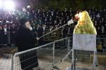 הגאון רבי שאול אלתר שליט"א ביים אנצידן די מדורת אש