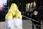הגאון רבי שאול אלתר שליט"א ביים אנצידן די מדורת אש