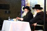 הגאון רבי שאול אלתר שליט"א ביים אנצידן די מדורת אש