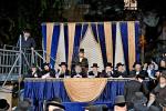 פולע בילדער פון די הדלקה בצל הגה"צ ראש ישיבת סאטמאר בני ברק