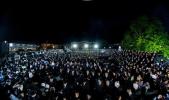 ערשטע בילדער: מעמד הדלקה רבתי בחצר הקודש סאטמאר מאנסי 