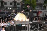 מעמד הדלקה לכבוד ל"ג בעומר בקהילת פאפא- בראשת רב דקהילת פאפא מאנסי שליט"א