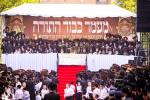 היסטארישע הכנסת ספר תורה דורך כ"ק אדמו"ר מסאטמאר שליט"א ל"ג בעומר תשפ"ו