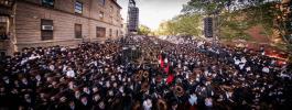 היסטארישע הכנסת ספר תורה דורך כ"ק אדמו"ר מסאטמאר שליט"א ל"ג בעומר תשפ"ו