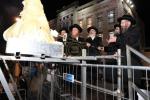 מעמד הדלקה ליל ל"ג בעומר ע"י קהל יטב לב ד'סאטמאר בני ברק
