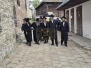 כ"ק אדמו"ר מקאזמיר שליט"א באזוכט קאזמירער שטעטל אין פולין