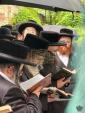 כ"ק אדמו"ר מסאטמאר שליט"א ביים ציון הקדוש פון מאור ושמש אין קראקא