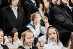 פולע גאלערי: תפילת שחרית און מעמד צאתכם לשלום פאר כ"ק אדמו"ר מסאטמאר שליט"א אויף וועג צו מקומות הקדושים אין אייראפע