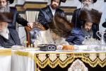 Main image for ערב שבת ביי כ"ק אדמו"ר מסאטמאר שליט"א - מעמד כתיבת ספר תורה נכתב ע"י הקהלה בקרית יואל