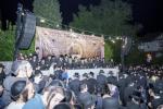 הדלקה בבית המדרש הגדול סאטמאר מאנטשעסטער בראשות הגה"צ אב"ד ור"מ סאטמאר מאנטשעסטער שליט"א ורבני מאנטשעסטער 