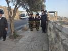 כ"ק גאב"ד מאקאווא שליט"א איז מתפלל אויפן ציון פון אור החיים הקדוש זי"ע 