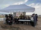 פולע בילדער און ווידיאוס: געהויבענע דעלעגאציע פונעם וועד הרבנים דלעיקפראנט שליט"א, אינאיינעם מיט די חברי הנהלת המוסדות, אויפן וועג קיין לעיקפראנט צום מעמד הנחת אבן הפינה מיט הגה"צ דומ"ץ קרית יואל שליט"א 