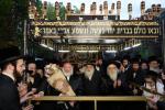 הכנסת ספר תורה צו ביהמ"ד הגדול צאנז קלויזענבורג אין בארא פארק דורך הרב מרדכי אהרן גאמבא