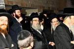 מסע הלויה פון הגאון רבי דוד שמידל ז"ל יושב ראש אתרא קדישא
