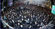 מסע הלויה פון הגאון רבי דוד שמידל ז"ל יושב ראש אתרא קדישא