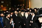 מסע הלויה פון הגאון רבי דוד שמידל ז"ל יושב ראש אתרא קדישא