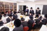 עריכת השולחן לכבוד יומא דהילולא של הגה"ק בעל שערי הישר מליסקא זי"ע בראשית נכדיו כ"ק האדמורי"ם מליסקא ומהיבנוב שליט"א