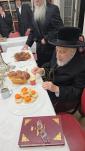 עריכת השולחן לכבוד יומא דהילולא של הגה"ק בעל שערי הישר מליסקא זי"ע בראשית נכדיו כ"ק האדמורי"ם מליסקא ומהיבנוב שליט"א