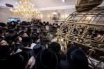 כ"ק אדמו"ר מסאטמאר שליט"א ביים ציון הקדוש אין ליזענסק