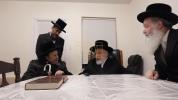כ"ק אדמו"ר מסקאליע שליט"א בביקור אצל כ"ק אדמו"ר מליסקא שליט"א