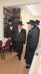 כ"ק אדמו"ר מסקאליע שליט"א בביקור אצל כ"ק אדמו"ר מליסקא שליט"א