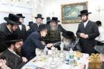 מעמד לחיים און קנין זכות בבית מוה"ר משה לייב רוטנער הי"ו בהשתתפות כ"ק אדמו"ר מסאטמאר שליט"א   