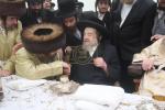 שמחת הברית פאר אור אייניקל פון כ"ק אדמו"ר מתולדות אברהם יצחק שליט"א  בהשתתפות הרה"ק רבי יעקב מאיר שעכטער שליט"א  