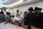 שמחת הברית פאר אור אייניקל פון כ"ק אדמו"ר מתולדות אברהם יצחק שליט"א  בהשתתפות הרה"ק רבי יעקב מאיר שעכטער שליט"א  