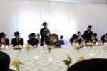 כ"ק אדמו"ר מסאטמאר שליט"א ביים באנקעט לטובת בית מדרשינו החדש בשכונת חתם סופר אין קרית יואל המורחבת, פארגעקומען אין שטוב פון הרה"ח ר' שמעון שווארטץ הי"ו - חבר הנהלת הביהמ"ד