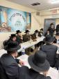 מעמד יציקת הבורות פאר א נייע מקוה, בראשות הגה"צ אב"ד סאטמאר וויליאמסבורג שליט"א 