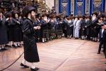 פולע גאלעריע: שמחת החתונה בחצר הקודש באבוב 
